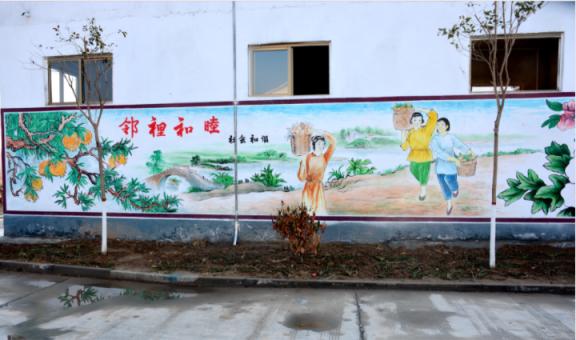 册亨乡镇文化墙 乡风文明焕发新活力