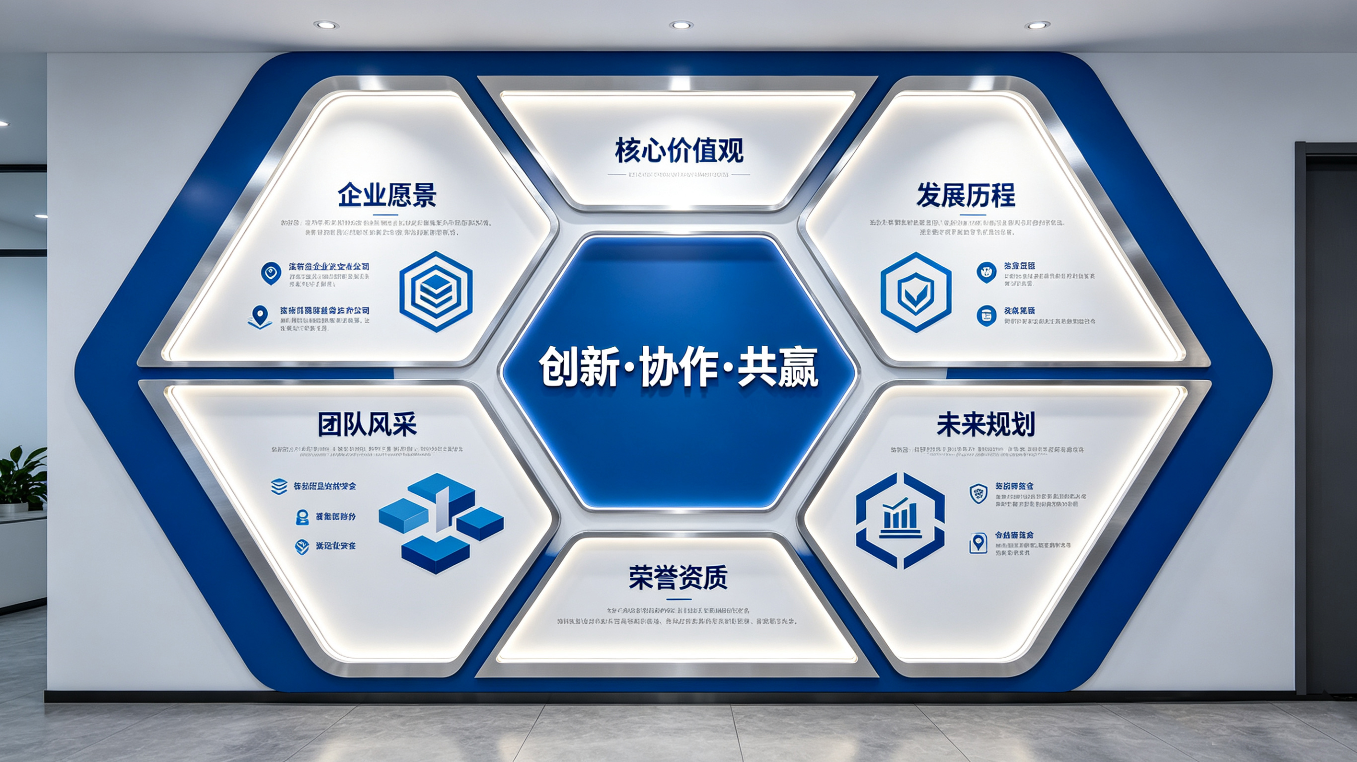 册亨企业文化墙六边形避坑指南（新手常犯5个错误）